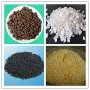 石英砂、活性炭、樹脂